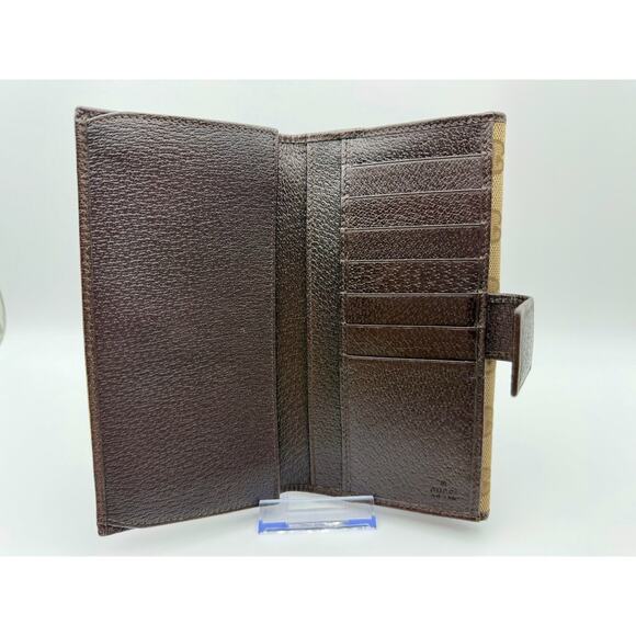 GUCCI GG Supreme Wallet on Chain Beige Canvas Shoulder Bag – Excellent | COA - Picture 6 of 15